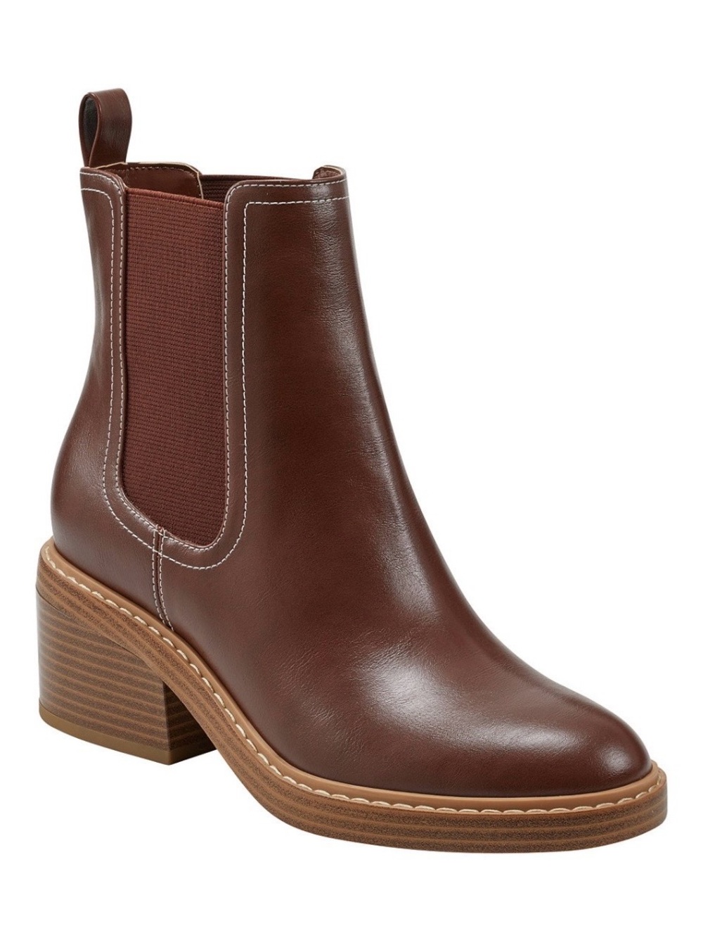 Marc Fisher Modesty Block Heel Chelsea Boots - Size 7